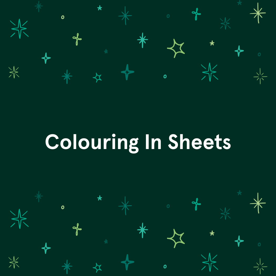 2025 Christmas Fundraising - Colouring In Sheets