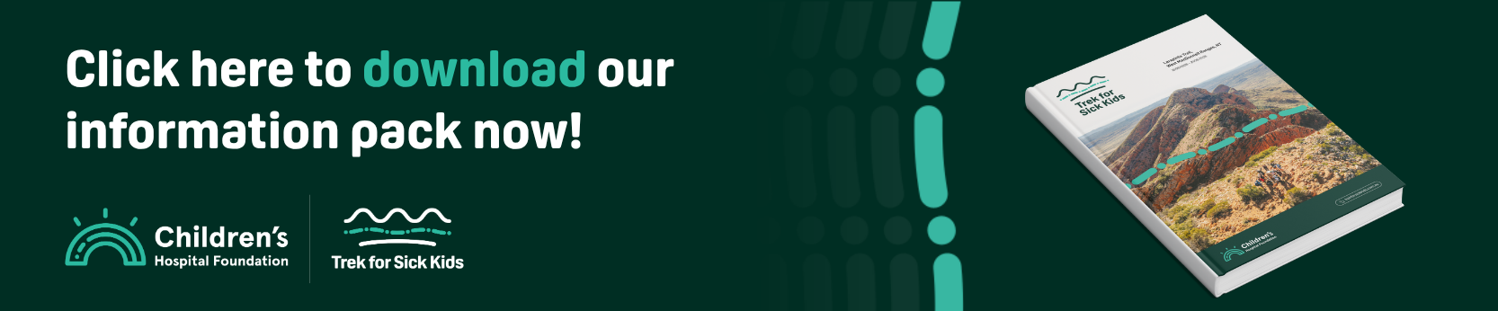 2026 Trek for Sick Kids - Information Pack