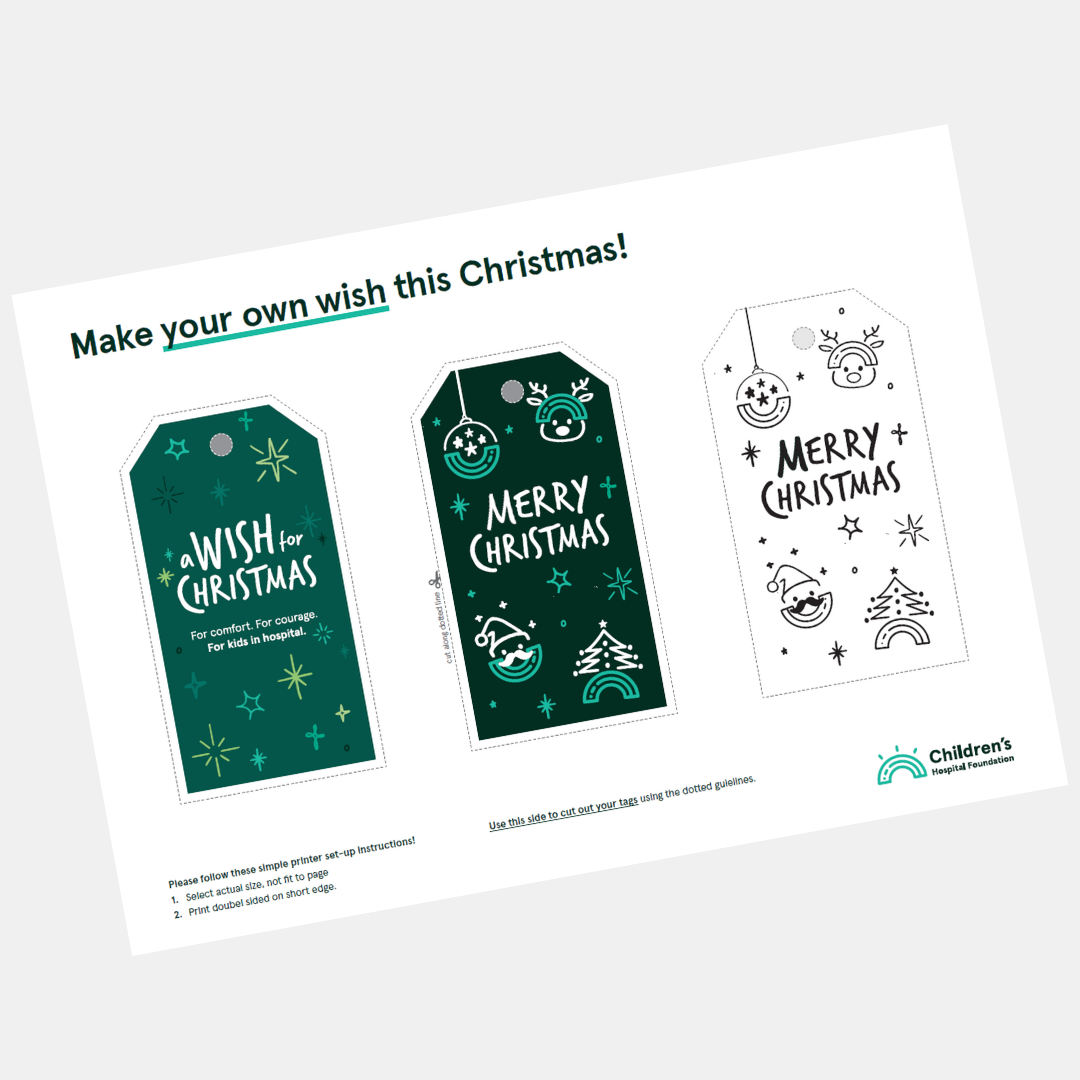 Downloadable Wish Tag